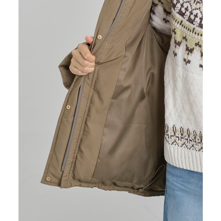 【ぎゅっとされているような暖かさ】撥水中綿ブルゾン | THE SHOP TK | 詳細画像21 