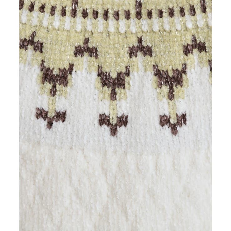 上品さと少しの遊び心を モール求心柄ニット | THE SHOP TK | 詳細画像4 