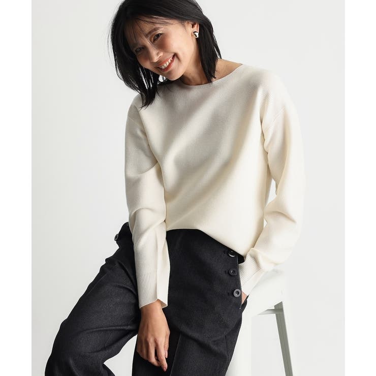 【毛玉になりにくい/蓄熱性】春色_美人ガーターニット/洗える/体形カバー | THE SHOP TK | 詳細画像44 