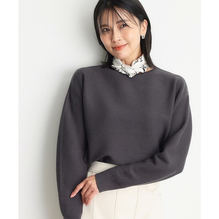 【毛玉になりにくい/蓄熱性】春色_美人ガーターニット/洗える/体形カバー | THE SHOP TK | 詳細画像48 