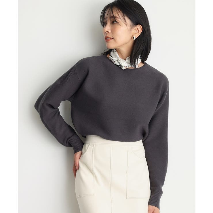 【毛玉になりにくい/蓄熱性】春色_美人ガーターニット/洗える/体形カバー | THE SHOP TK | 詳細画像49 