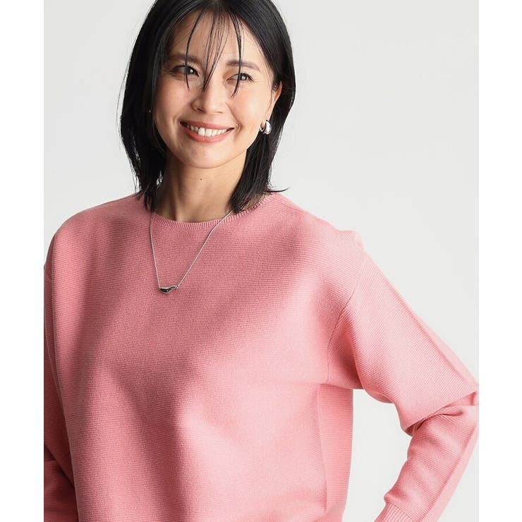 【毛玉になりにくい/蓄熱性】春色_美人ガーターニット/洗える/体形カバー | THE SHOP TK | 詳細画像6 