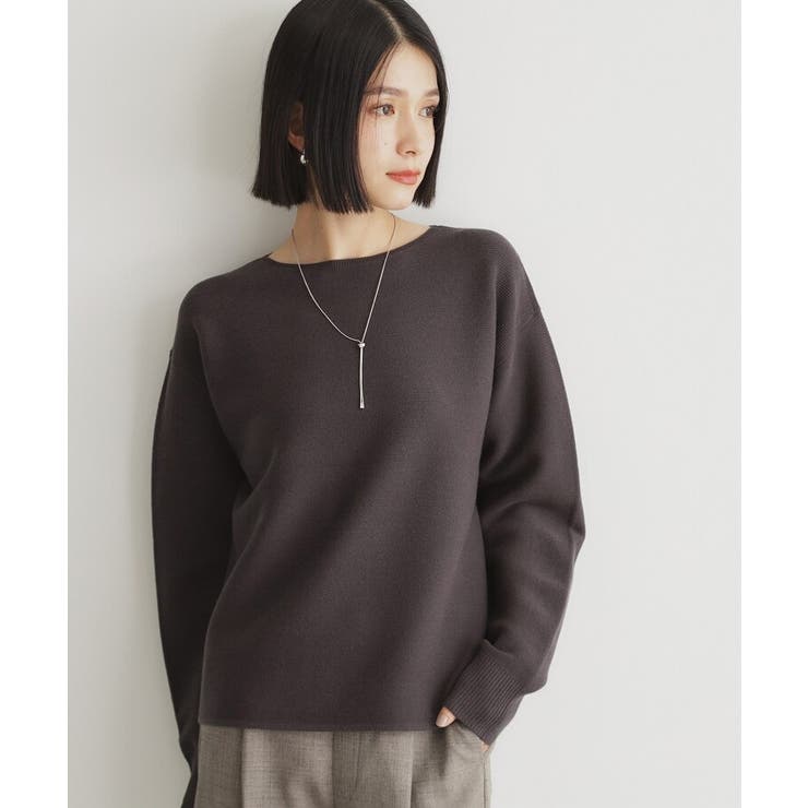 【毛玉になりにくい/蓄熱性】春色_美人ガーターニット/洗える/体形カバー | THE SHOP TK | 詳細画像7 