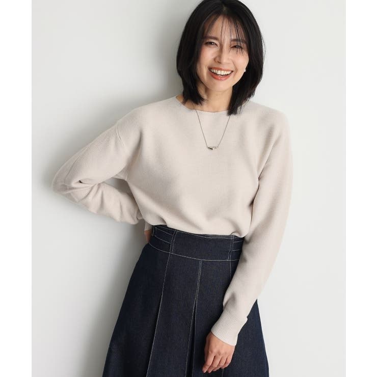 【毛玉になりにくい/蓄熱性】春色_美人ガーターニット/洗える/体形カバー | THE SHOP TK | 詳細画像53 