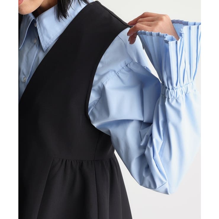 【汚れ＆シワが付きにくい/セレモニー/通勤】ダブルクロスジレ/洗濯機OK | THE SHOP TK | 詳細画像18 