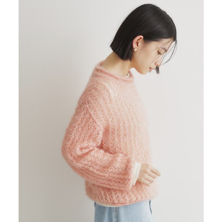 【毛玉になりにくい】ラメメッシュニット/洗える | THE SHOP TK | 詳細画像11 