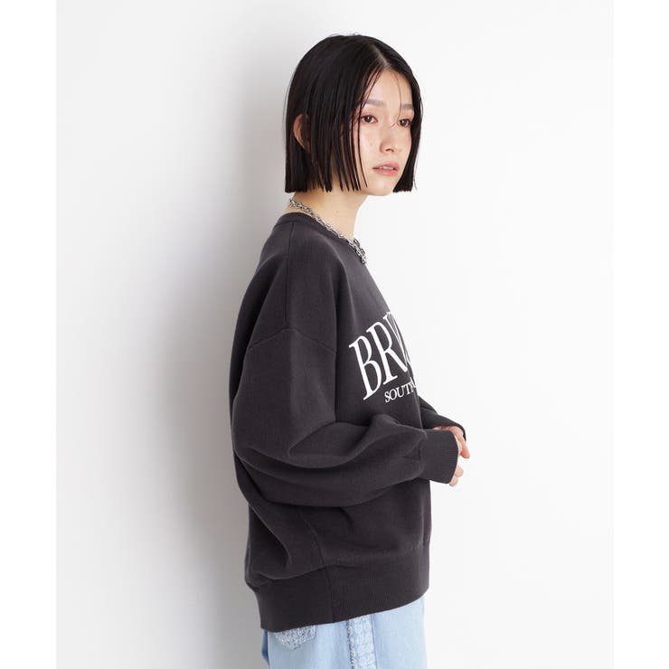 スウェットライクロゴニット[品番：WRDW0214159]｜THE SHOP TK