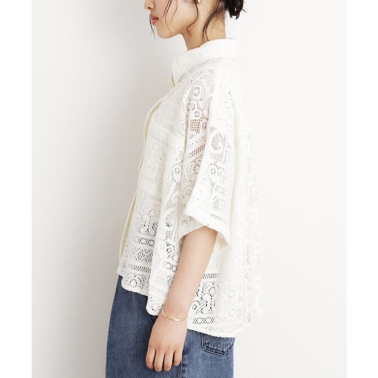 総レースシャツ【洗える】 | THE SHOP TK | 詳細画像14 