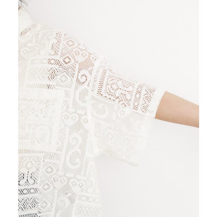 総レースシャツ【洗える】 | THE SHOP TK | 詳細画像17 