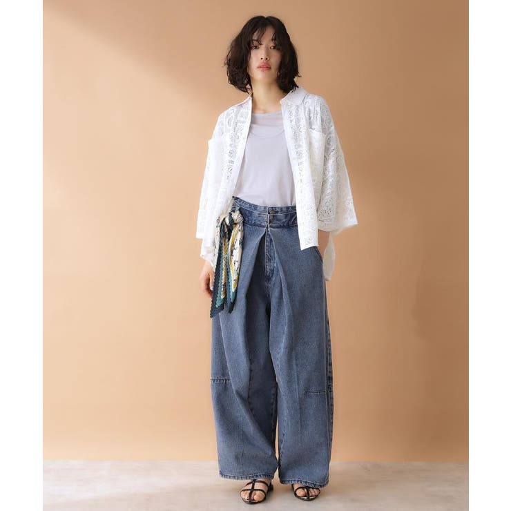 総レースシャツ【洗える】 | THE SHOP TK | 詳細画像3 