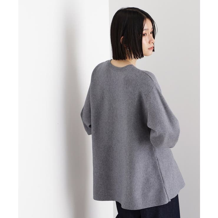 【体形カバー】総針ペプラムニット/洗える | THE SHOP TK | 詳細画像6 