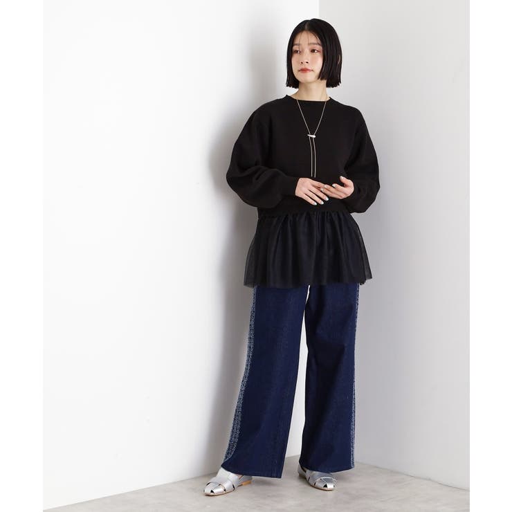 裾チュールプルオーバー【洗える】 | THE SHOP TK | 詳細画像11 