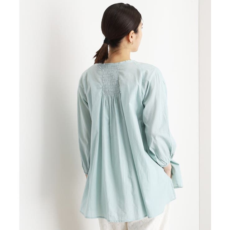 コットンシャーリングブラウス【洗える】 | THE SHOP TK | 詳細画像10 