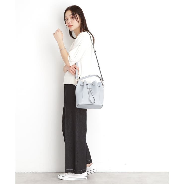 巾着合皮バッグ[品番：WRDW0215151]｜THE SHOP TK（ザショップ