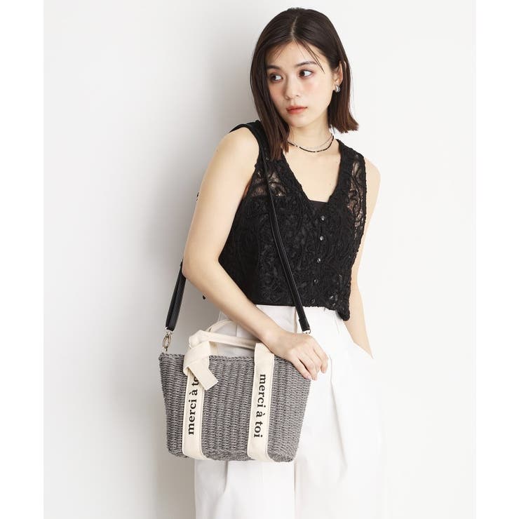 ロゴ雑材バッグ | THE SHOP TK | 詳細画像14 