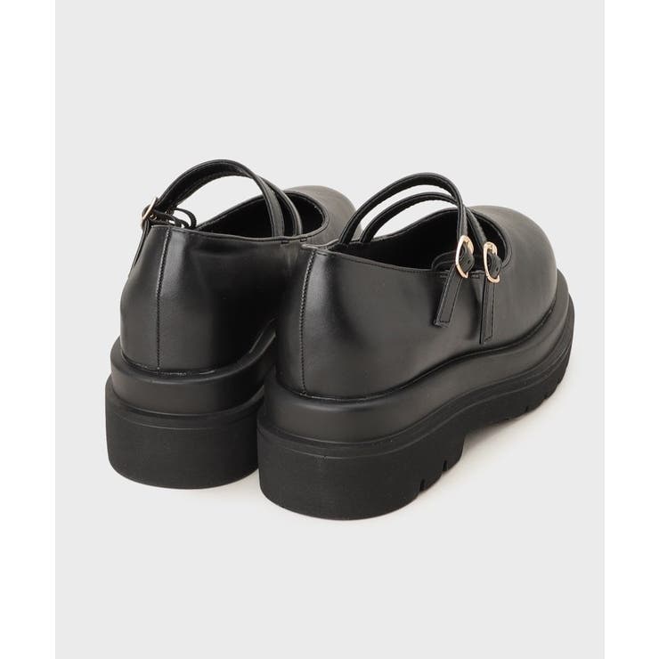 ダブルストラップ厚底シューズ | THE SHOP TK | 詳細画像4 