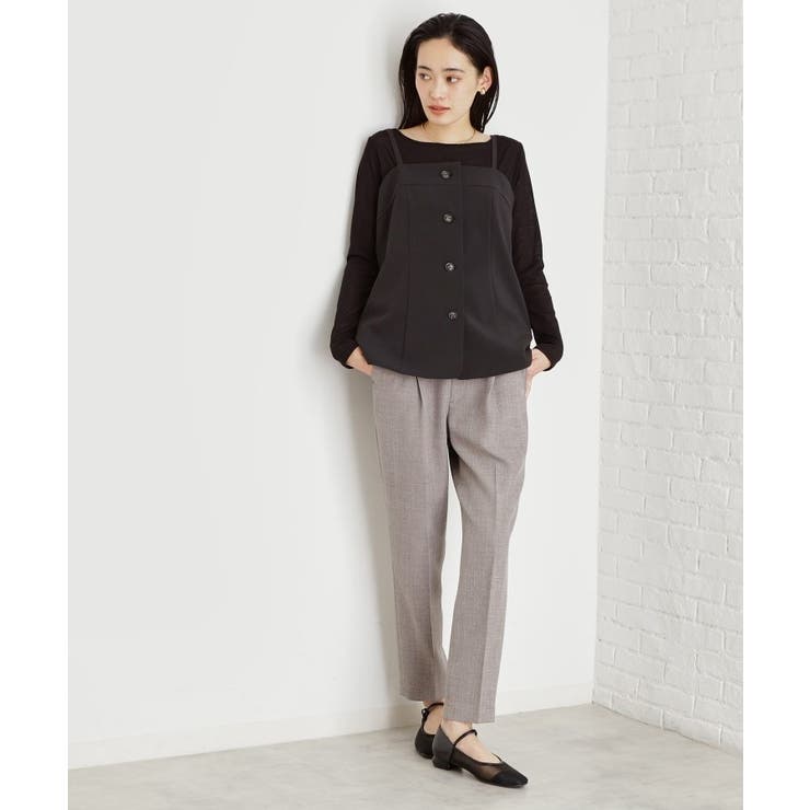 麻調キャミビスチェ【洗濯機OK】 | THE SHOP TK | 詳細画像9 