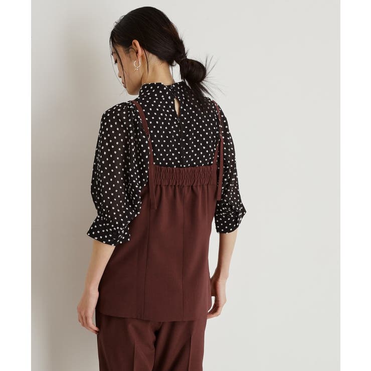 麻調キャミビスチェ【洗濯機OK】 | THE SHOP TK | 詳細画像12 