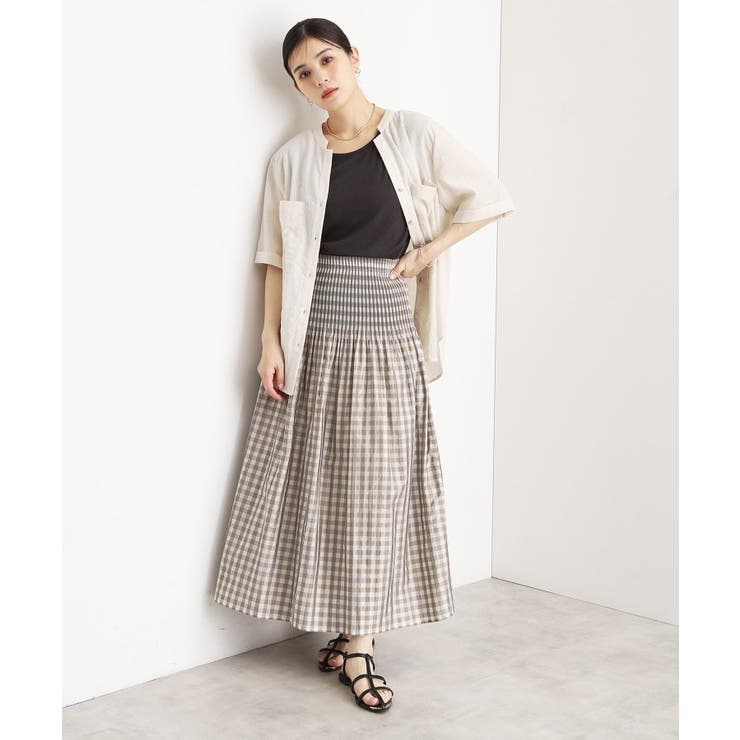 リバーシブルスカート【洗える】[品番：WRDW0216458]｜THE SHOP TK（ザ