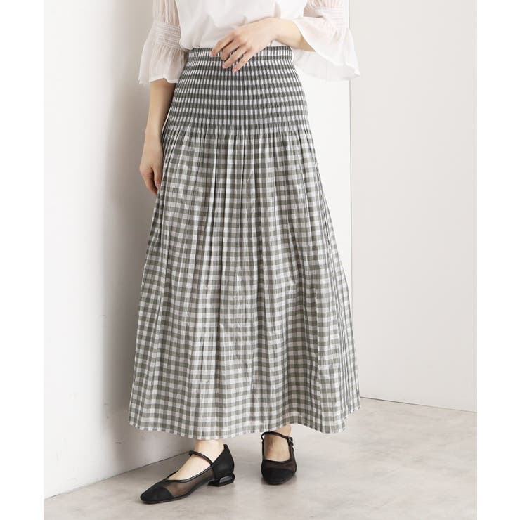 カーキ(227) | リバーシブルスカート【洗える】 | THE SHOP TK