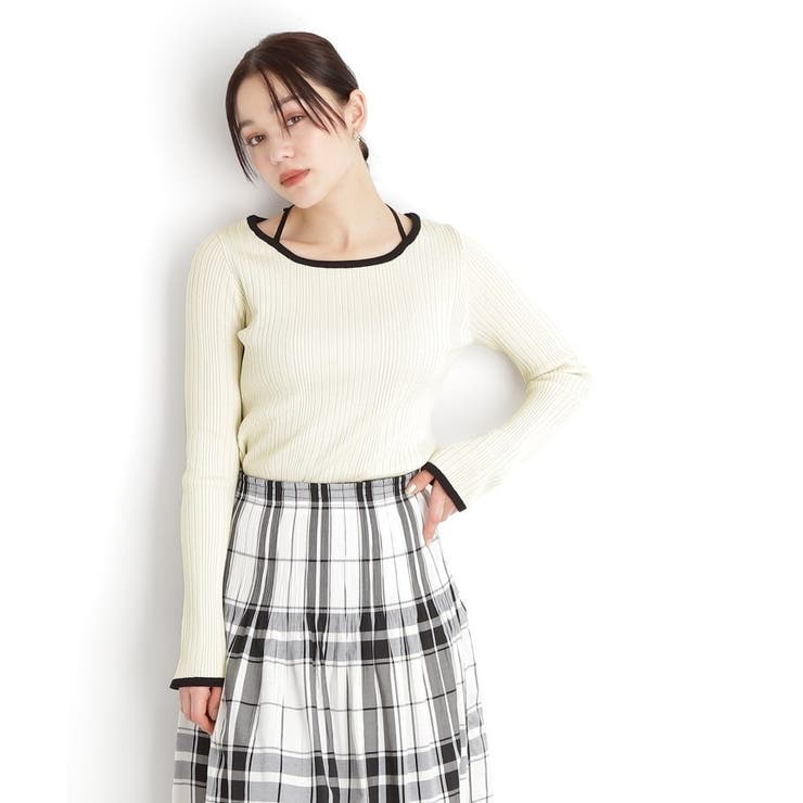 ラインリブプルオーバー【洗濯機OK】 | THE SHOP TK | 詳細画像6 