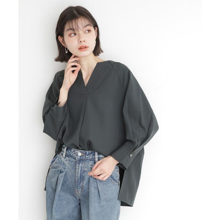 スミクロ(018) | ブラウス見えカットソー【洗える】 | THE SHOP TK