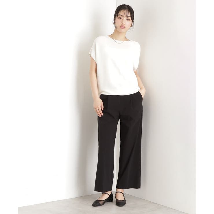 ハイパーストレッチワイドパンツ 接触冷感 洗える | THE SHOP TK | 詳細画像10 