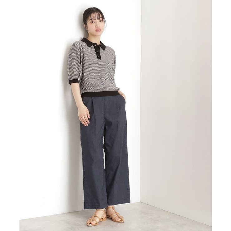 ハイパーストレッチワイドパンツ 接触冷感 洗える | THE SHOP TK | 詳細画像17 