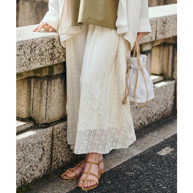 レーススカート【洗える】 | THE SHOP TK | 詳細画像1 