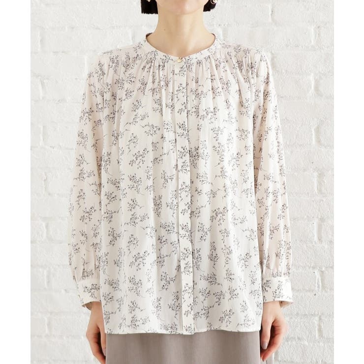 【通勤/セレモニー】ヴィンテージサテンブラウス/洗える | THE SHOP TK | 詳細画像13 