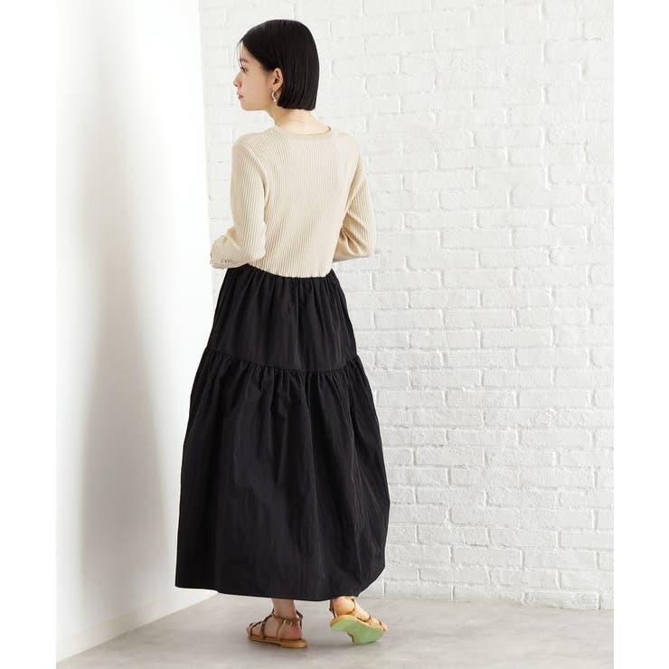 ニットドッキングワンピース【洗える】 | THE SHOP TK | 詳細画像3 