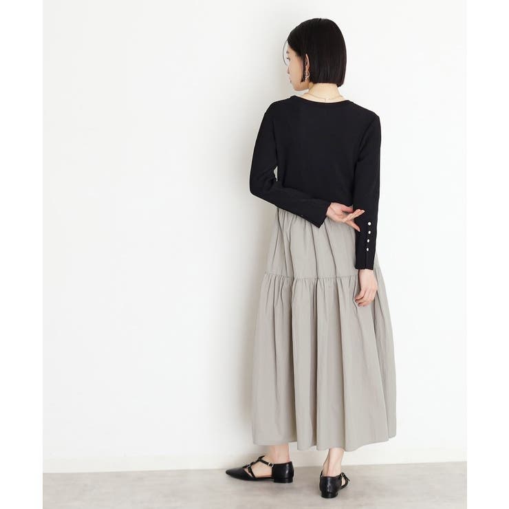 ニットドッキングワンピース【洗える】 | THE SHOP TK | 詳細画像7 