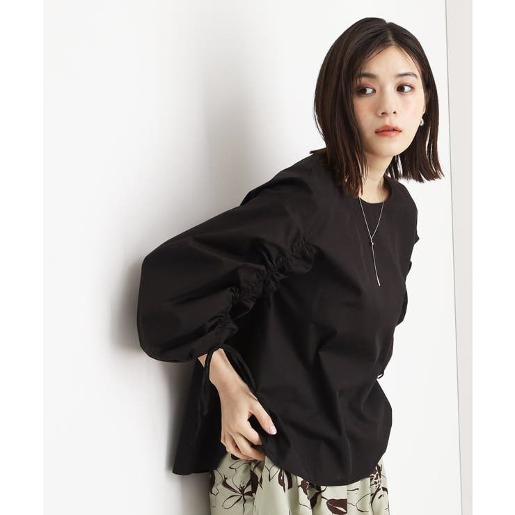 袖シャーリングブラウス【洗濯機OK】 | THE SHOP TK | 詳細画像5 