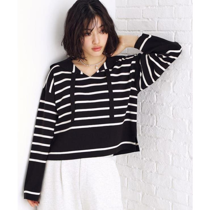 ブラック(319) | セーラーカラートップス【洗える】 | THE SHOP TK