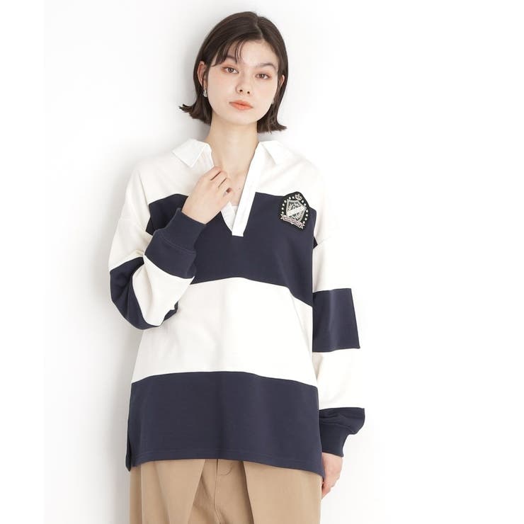 オフホワイト(503) | ラガーシャツ/洗濯機OK | THE SHOP TK