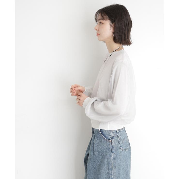 チュール×ラメニット【洗える】 | THE SHOP TK | 詳細画像5 