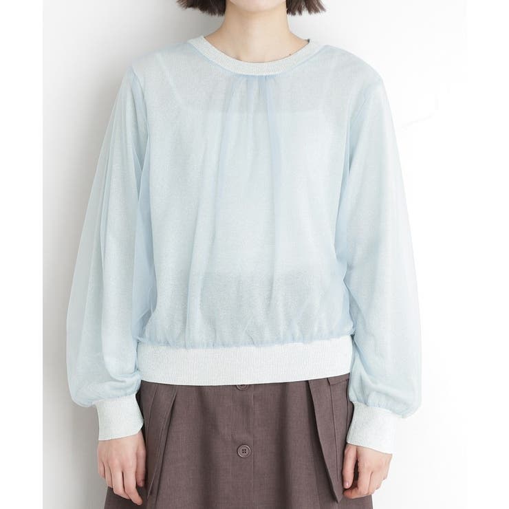 チュール×ラメニット【洗える】 | THE SHOP TK | 詳細画像13 