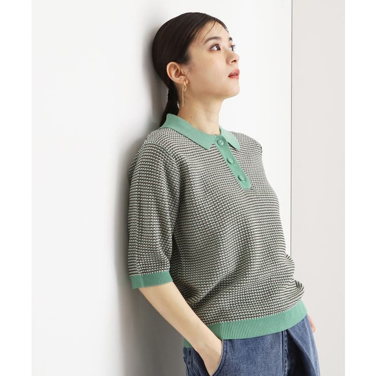 ニットポロシャツ【洗濯機/アソート展開】 | THE SHOP TK | 詳細画像19 