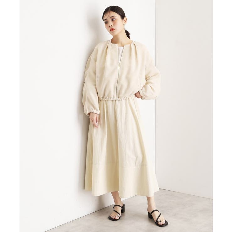 パナマメッシュブルゾン【洗える】 | THE SHOP TK | 詳細画像4 