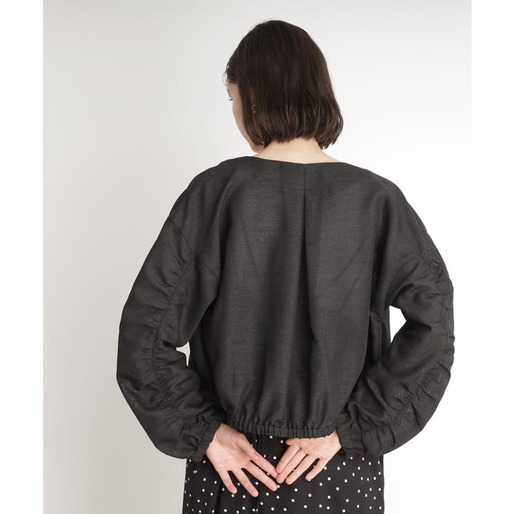 パナマメッシュブルゾン【洗える】 | THE SHOP TK | 詳細画像6 