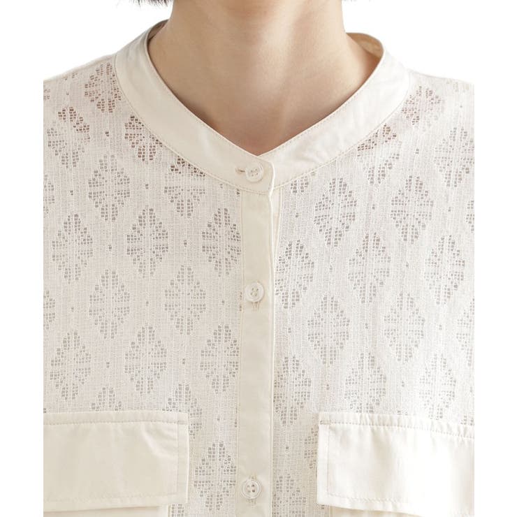 レースシャツワンピース | THE SHOP TK | 詳細画像11 