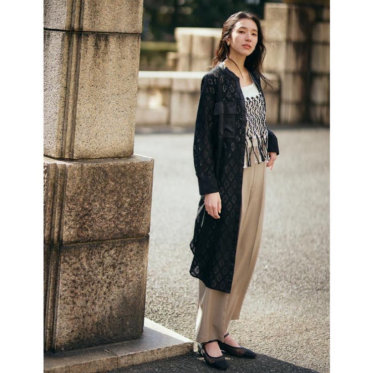 レースシャツワンピース | THE SHOP TK | 詳細画像1 