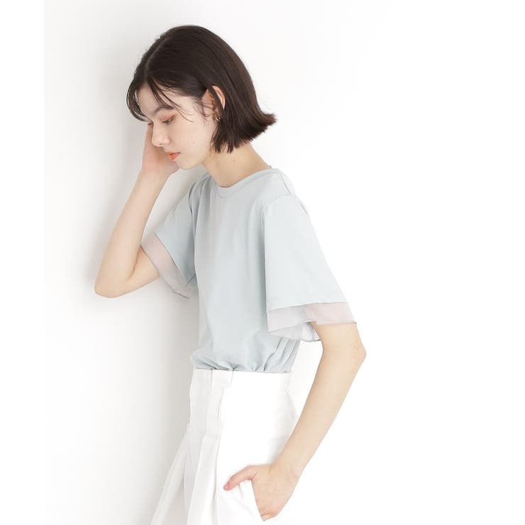 袖シアーTシャツ【接触冷感/洗濯機OK】 | THE SHOP TK | 詳細画像29 