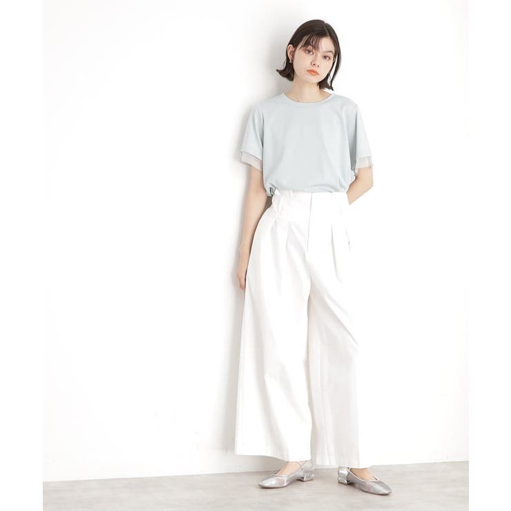 袖シアーTシャツ【接触冷感/洗濯機OK】 | THE SHOP TK | 詳細画像30 