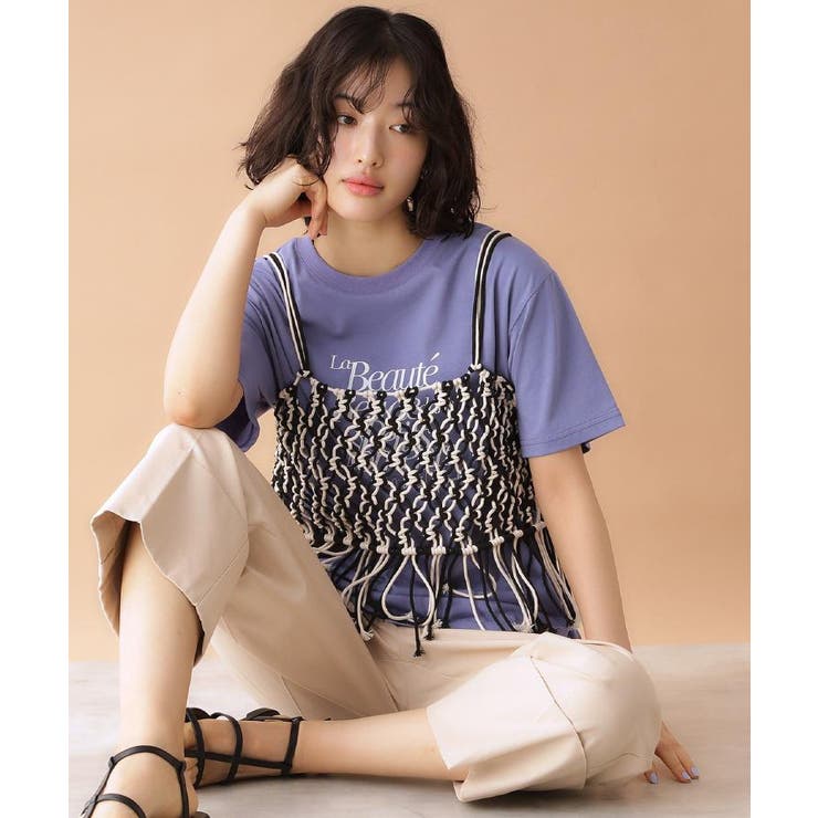 ロゴアソートTシャツ【接触冷感/UVケア/洗濯機OK】 | THE SHOP TK | 詳細画像13 