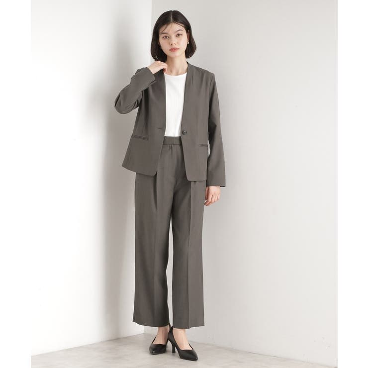 【セットアップ可】ノーカラージャケット | THE SHOP TK | 詳細画像3 