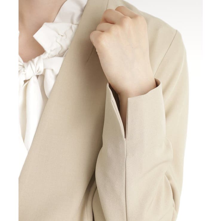 【セットアップ可】ノーカラージャケット | THE SHOP TK | 詳細画像14 