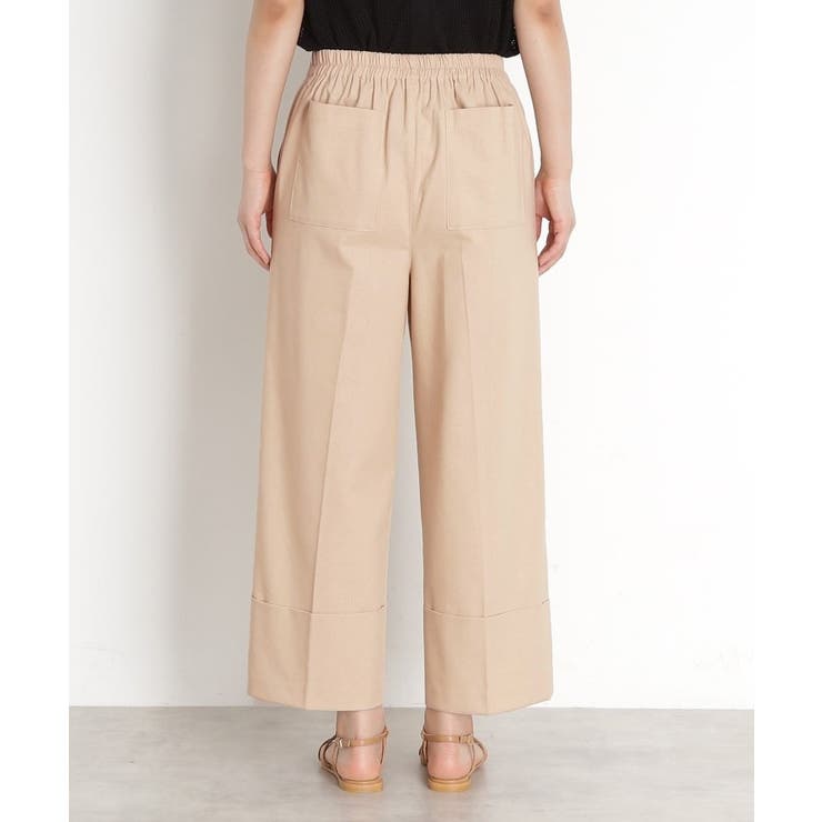 麻混ワイドパンツ【洗える】 | THE SHOP TK | 詳細画像27 