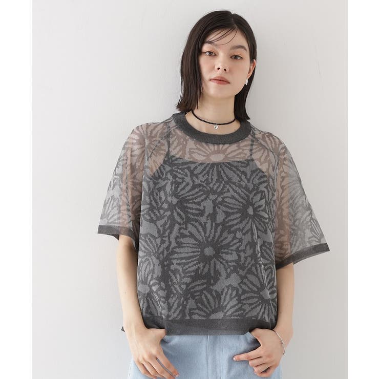 グレー(012) | カバーニットシアープルオーバー【洗える】 | THE SHOP TK