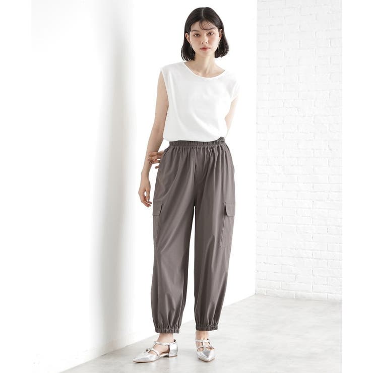 前後2WAYワイドリブタンク【洗濯機OK】 | THE SHOP TK | 詳細画像3 